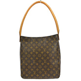 Louis Vuitton Looping Handbag Monogram Canvas