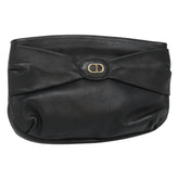 Christian Dior CD Zip Pouch Leather