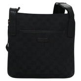 Gucci Vintage Flat Messenger Bag GG Canvas