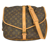 Louis Vuitton Saumur Handbag Monogram Canvas