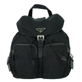Prada Double Front Pocket Backpack Tessuto