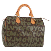 Louis Vuitton Speedy Handbag Limited Edition Monogram Graffiti