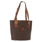 Celine Vintage Macadam Tote bag Canvas and Leather