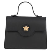 Versace La Medusa Top Handle Bag Leather