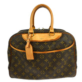 Louis Vuitton Deauville Handbag Monogram Canvas