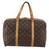 Louis Vuitton Sac Souple Handbag Monogram Canvas