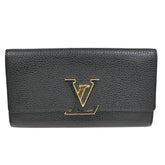 Louis Vuitton Capucines Long Wallet Leather