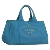 Prada Canapa Convertible Tote Canvas