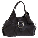 Bvlgari Chandra Hobo Leather