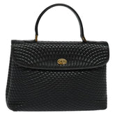 Bally Vintage Handbag Quilted Leather