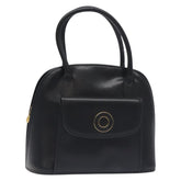 Celine Circle Logo Handbag Leather