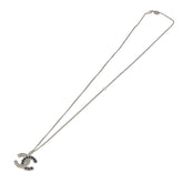 Chanel CC Pendant Necklace Metal