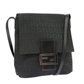 Fendi Mamma Baguette Shoulder Bag Canvas
