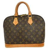 Louis Vuitton Alma Handbag Monogram Canvas