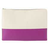 Celine Bicolor Solo Clutch Leather