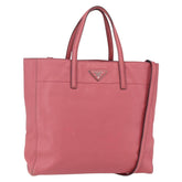 Prada Convertible Soft Shopping Tote Saffiano Leather