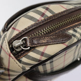 Burberry Camera Crossbody Bag Vintage Check Canvas
