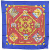 Hermes Carré 90 Silk multicolor