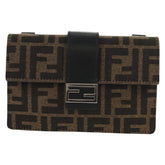 Fendi Baguette Convertible Belt Bag Zucca canvas