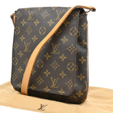 Louis Vuitton Musette Salsa Handbag Monogram Canvas