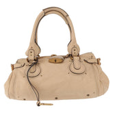 Chloe Paddington Lock Satchel Leather