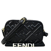 Fendi Camera Bag Zucca Embossed Leather
