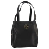 Celine Circle Logo Handbag Leather