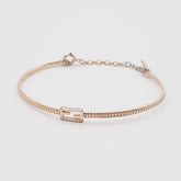 Fendi Baguette Bracelet Gold Plated