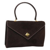 Bally Vintage Handbag Quilted suede