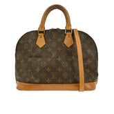 Louis Vuitton Alma Handbag Monogram Canvas
