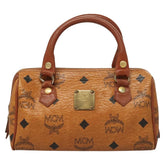 MCM Visetos logogramme Handbag Canvas and Leather