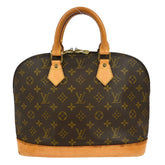 Louis Vuitton Alma Handbag Monogram Canvas