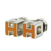 Hermes Cage d'H Stud Earrings Metal