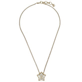 Chanel CC Star Pendant Necklace Metal