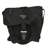 Prada Buckle Messenger Bag Tessuto