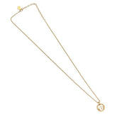 Christian Dior CD Pendant Necklace Gold-plated