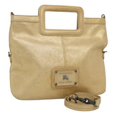 Burberry Blue Label Tote Bag Leather