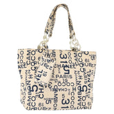 Chanel 31 Rue Cambon Beach Zip Tote Printed Canvas