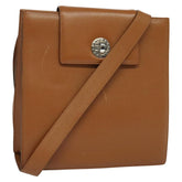 Bvlgari Turnlock Flap Convertible Top Handle Leather