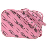 Balenciaga Everyday Camera Bag Monogram Printed Leather