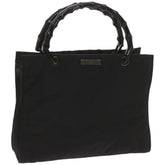 Gucci Bamboo Shopper Tote Canvas