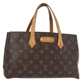 Louis Vuitton Wilshire Handbag Monogram Canvas