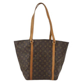 Louis Vuitton Shopping Sac Handbag Monogram Canvas