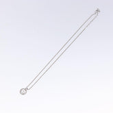 Christian Dior CD Round Pendant Necklace Metal