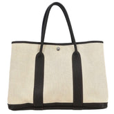 Hermes Garden Party Tote Canvas and Leather