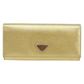 Prada Continental Wallet Saffiano Leather