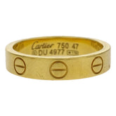 Cartier Love Wedding Band Ring 18K Rose Gold