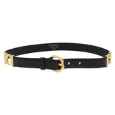 Salvatore Ferragamo Gancini Belt Leather