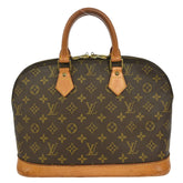 Louis Vuitton Alma Handbag Monogram Canvas