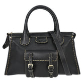 Chloe Edith NM Satchel Leather